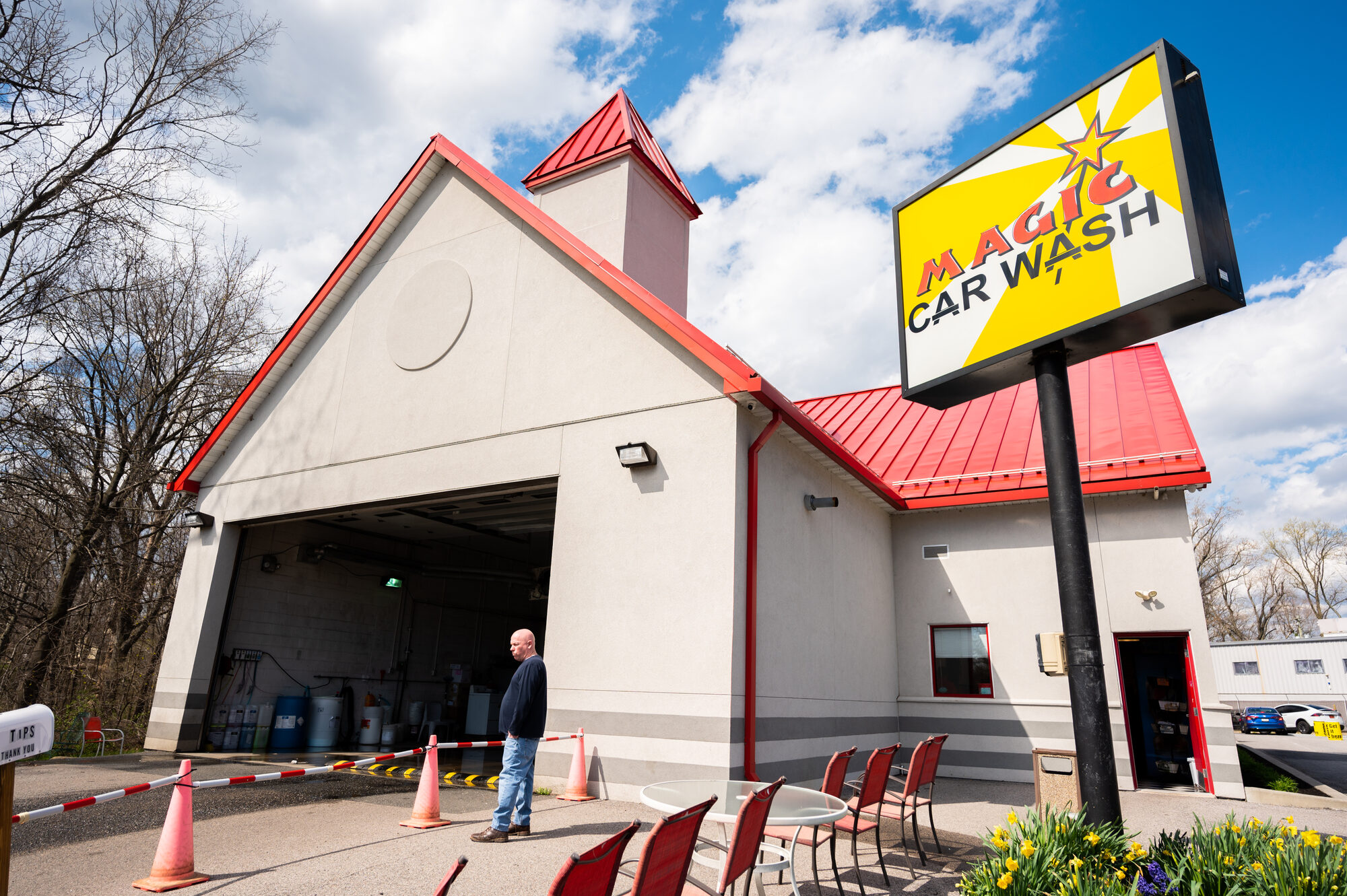 Magic Car Wash friendly staff